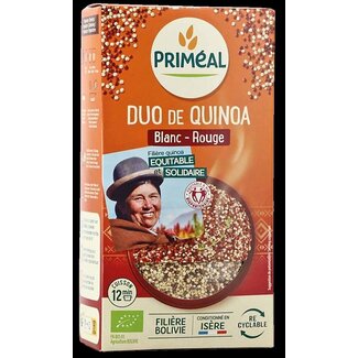 Primeal Priméal Duo de Quinoa blanc et rouge bio 500 g