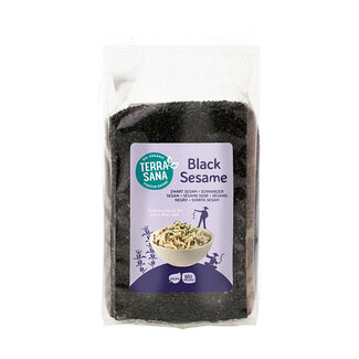 TerraSana Sesamzaad zwart ongepeld bio 175 Gram