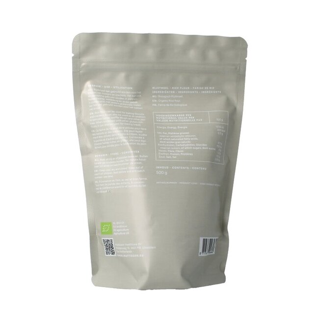 Mattisson Farine de riz bio 500 g