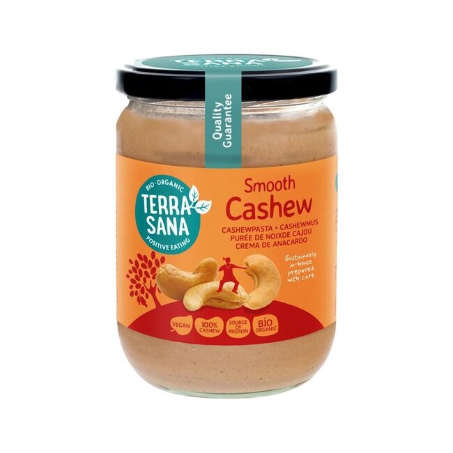 Cashewnotenpasta zonder zout bio 500 Gram
