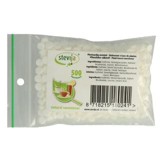SteviJa Stevia zoetjes navulzakje 500 Stuks