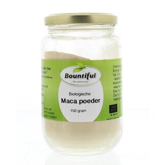 Bountiful Macapoeder bio 150 Gram
