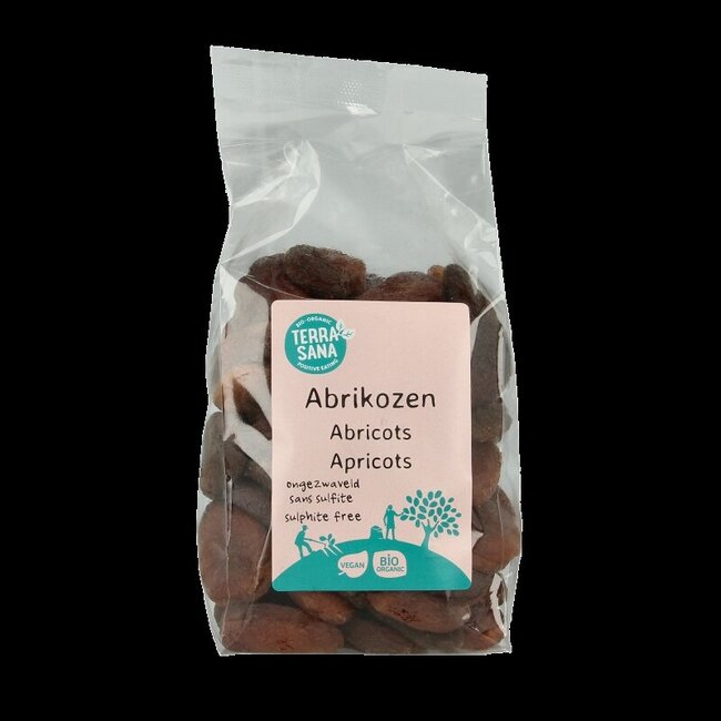 RAW Abrikozen ongezwaveld bio 400 Gram