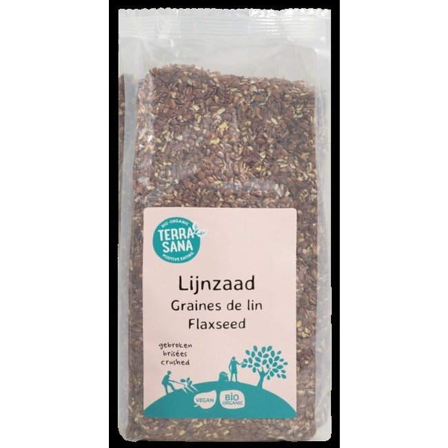 RAW lijnzaad gebroken bio 400 Gram