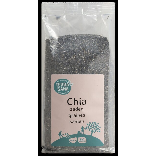 RAW Chia zaad zwart bio 600 Gram