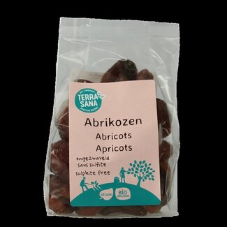 TerraSana TerraSana Abricots crus non sulfurés bio 200 Grammes
