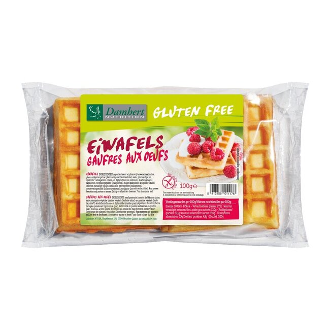 Eiwafels glutenvrij 100 Gram