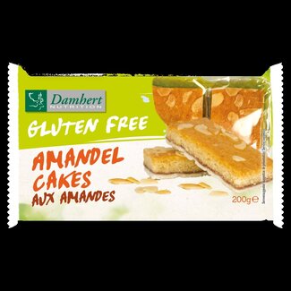 Damhert Amandelgebakjes glutenvrij 200 Gram