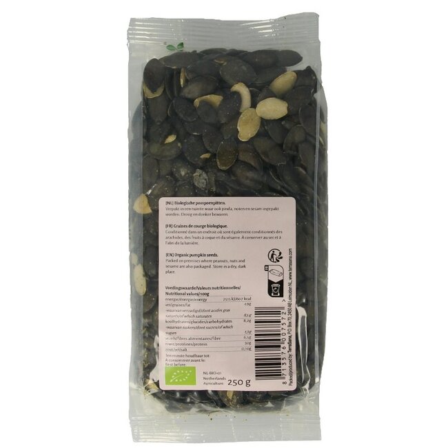 TerraSana Graines de courge bio 250 g