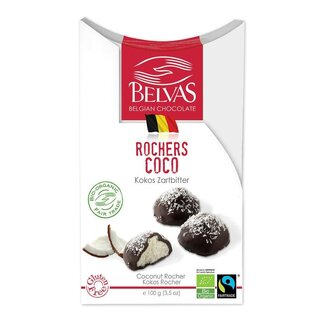 Belvas Belvas Rocher à la noix de coco bio 100 g