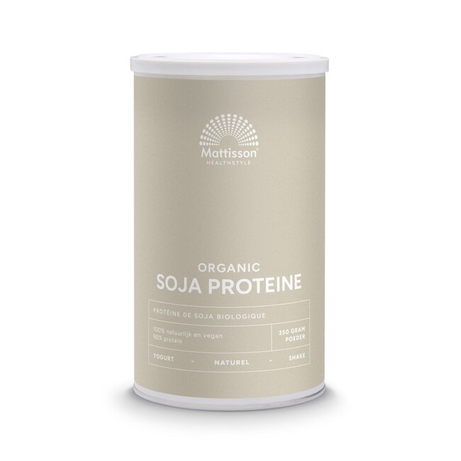Vegan soja proteine 90% bio 350 Gram