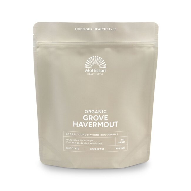 Havermout grof bio 400 Gram