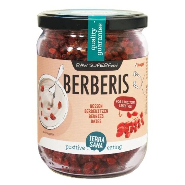 Raw berberis bessen (zuurbes) bio 140 Gram