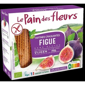 Pain Des Fleurs Pain Des Fleurs Krokante bio crackers met vijg bio 150 Gram