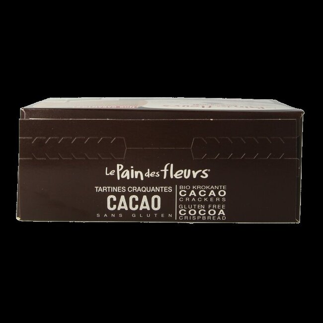 Pain des Fleurs Tartines craquantes bio au cacao 160 g