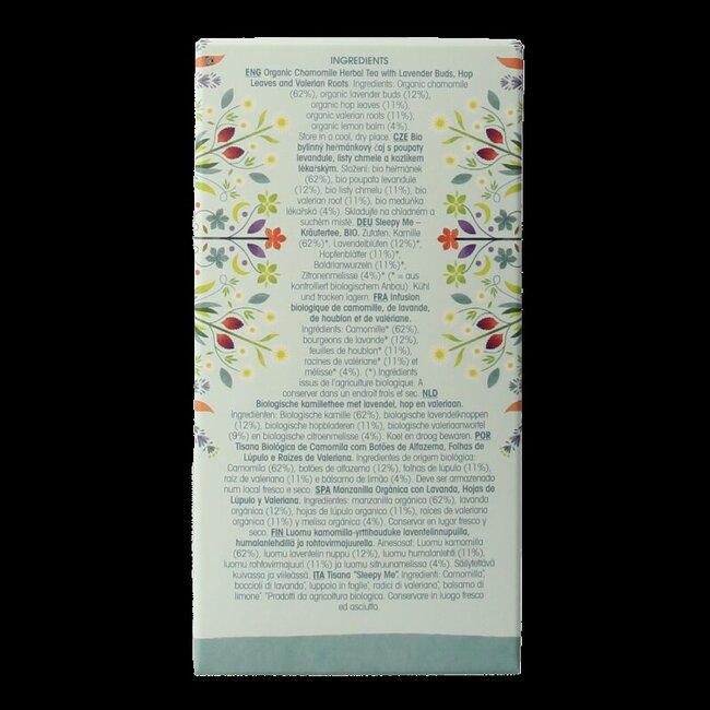 English Tea Shop Sleepy Me Bio 20 sachets