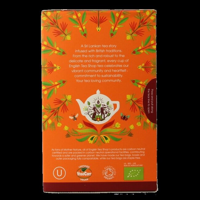 English Tea Shop Rooibos bio 20 sachets