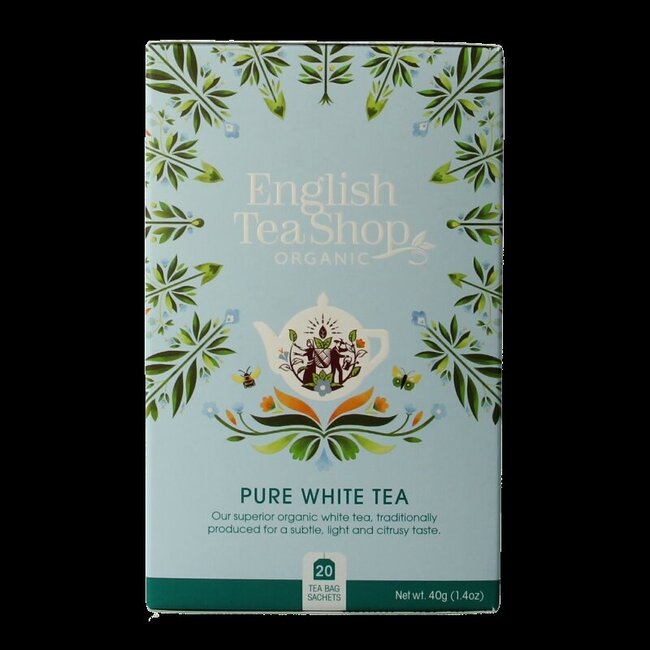 White tea bio 20 Zakjes