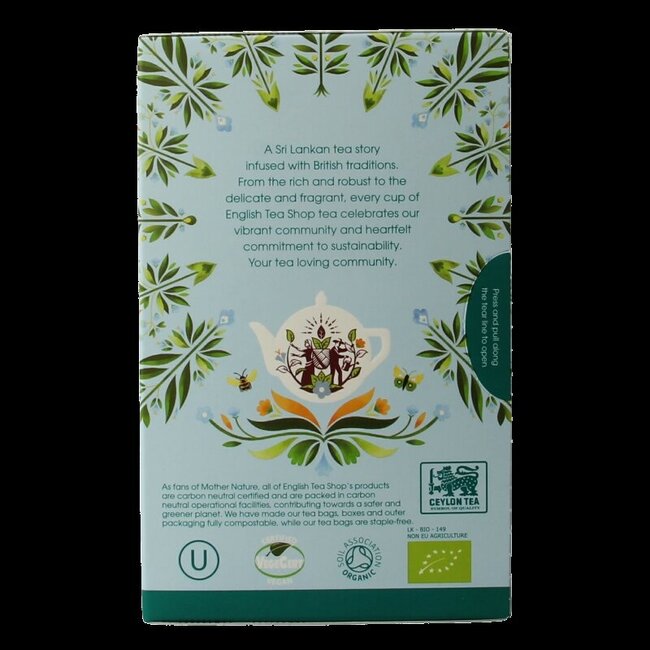 English Tea Shop Thé blanc bio 20 sachets
