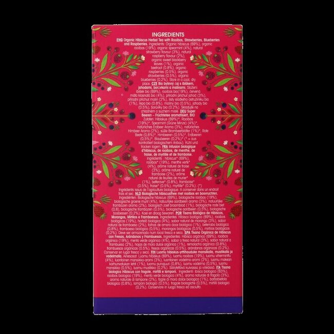 English Tea Shop Superberries bio 20 sachets