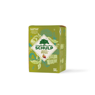 Schulp Schulp Saptap appel & perensap 5 Liter