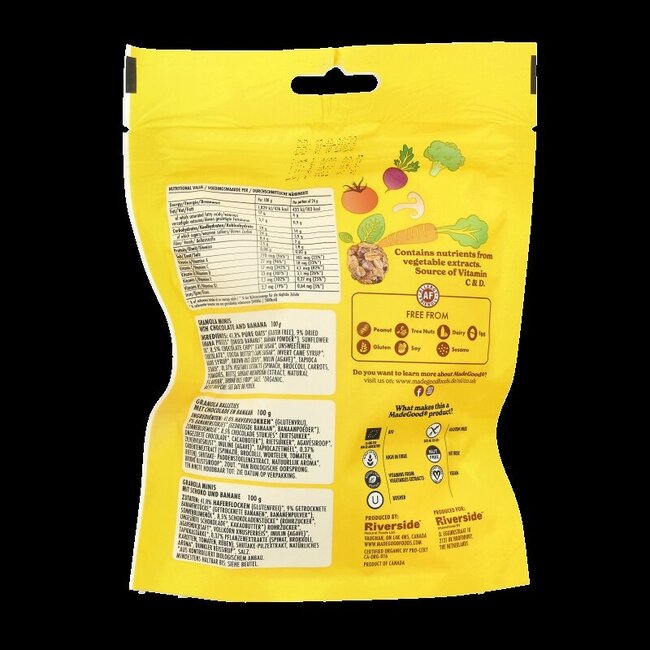 Made Good Granola minis chocolate banana bio 100 Gram