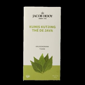 Jacob Hooy Kumis kutjing theezakjes 20 Zakjes