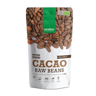 Purasana Cacao bonen vegan bio 200 Gram