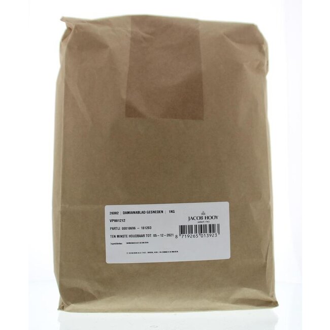 Damiana blad gesneden 1 Kilogram