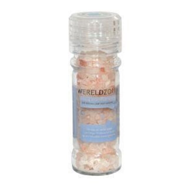 Wereldzout Himalayazout roze molen hervulbaar 105 Gram