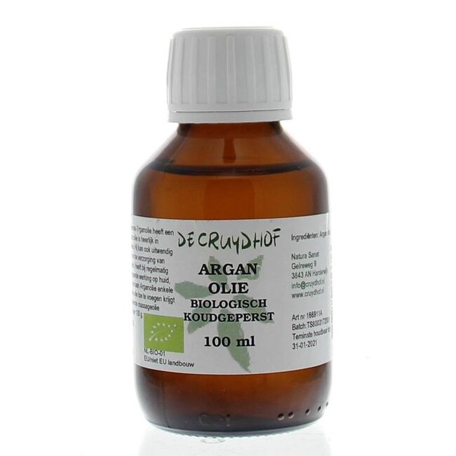 Argan olie koudgeperst bio 100 Milliliter