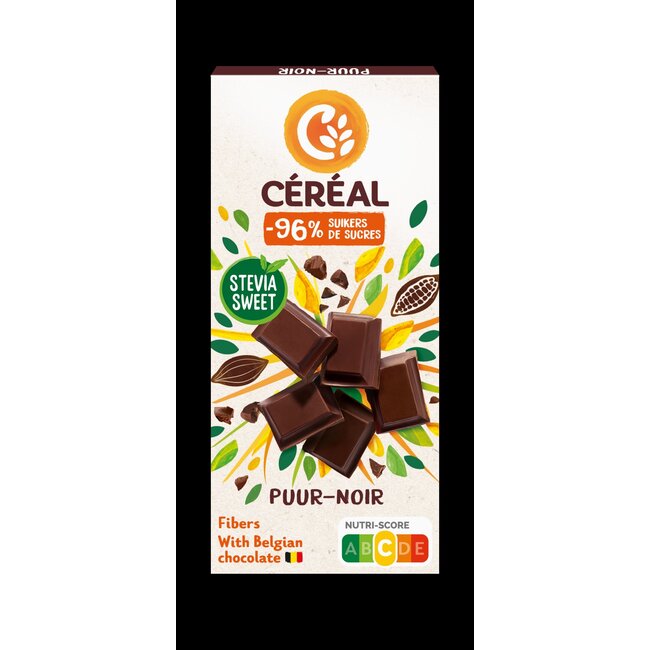 Chocolade tablet puur 85 Gram