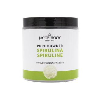 Jacob Hooy Jacob Hooy Spiruline Pure en Poudre 120 g