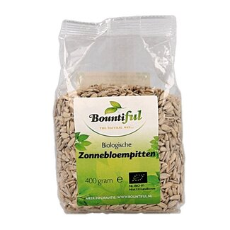 Bountiful Bountiful Zonnebloemenpitten bio 400 Gram