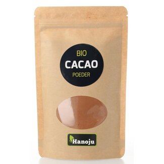 Hanoju Hanoju Cacao poeder bio 150 Gram