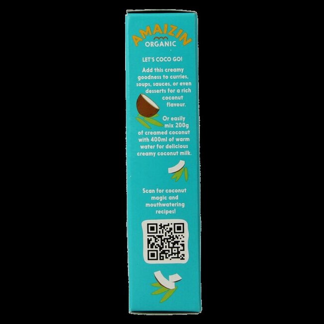 Amaizin Kokoscreme bio 200 Gram