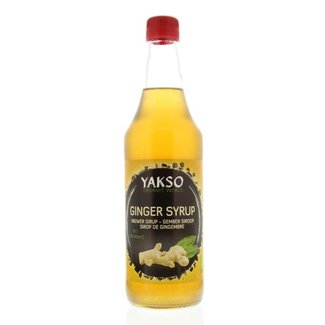 Yakso Yakso Gember stroop bio 480 Milliliter