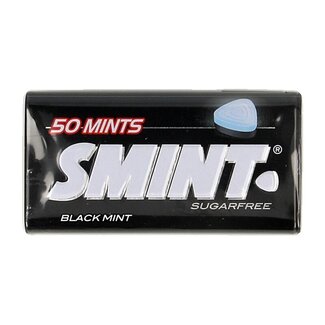 Smint Smint XL Black Mint, boîte de 50 pastilles