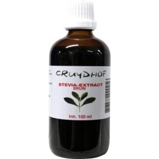 Cruydhof Stevia extract bruin 100 Milliliter