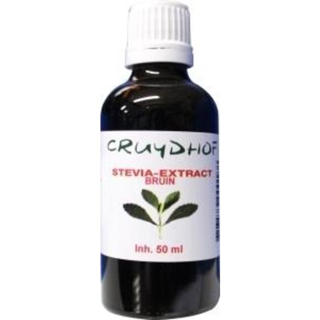 Cruydhof Stevia extract bruin 50 Milliliter