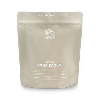 Mattisson Absolute chia zaad raw 1 Kilogram