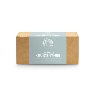 Mattisson Mattisson Alkabalans zuur base kruidenthee 25 Zakjes