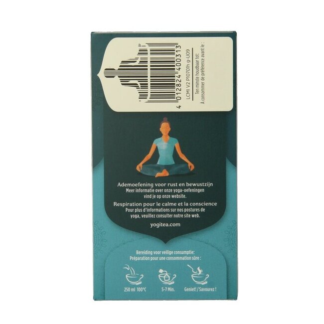Yogi Tea Réglisse Menthe Bio 17 sachets