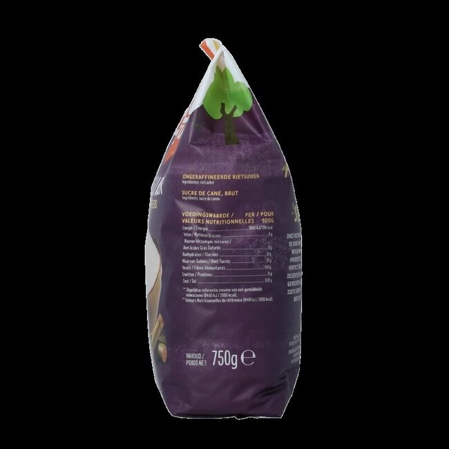 Zonnatura Rietsuiker ruw 750 Gram