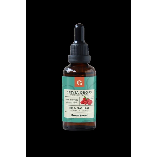 Vloeibare stevia framboos 50 Milliliter