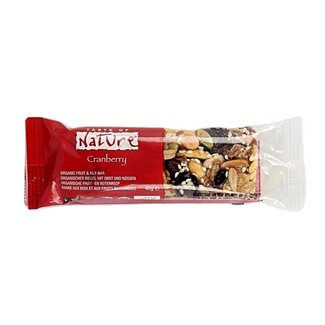 Taste Of Nature Cranberry granenreep  bio 40 Gram