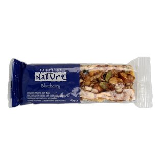 Taste Of Nature Taste Of Nature Barre de céréales aux myrtilles bio 40 g