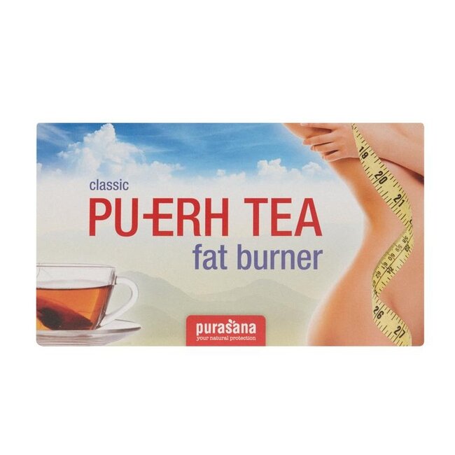Pu-erh thee builtjes vegan 20 Zakjes
