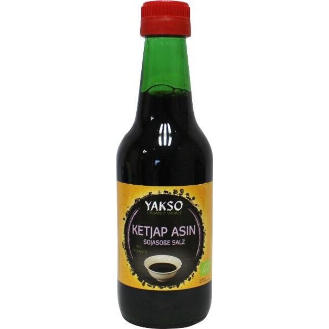 Yakso Ketjap asin bio 250 Milliliter