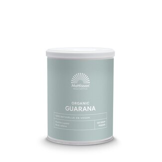Mattisson Guarana poeder bio 125 Gram
